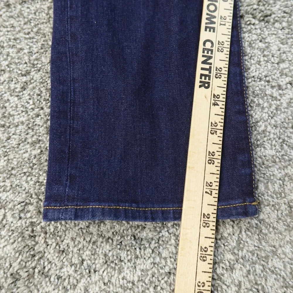Peter Manning Jeans Mens 34X28 Dark Blue Denim Pants Classic Fit Preppy Straight